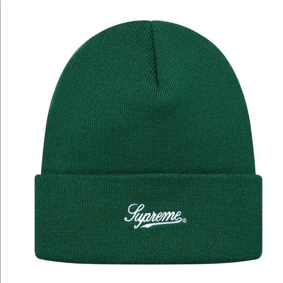 Supreme AntiHero Beanie Dark Green - Picture 2 of 5